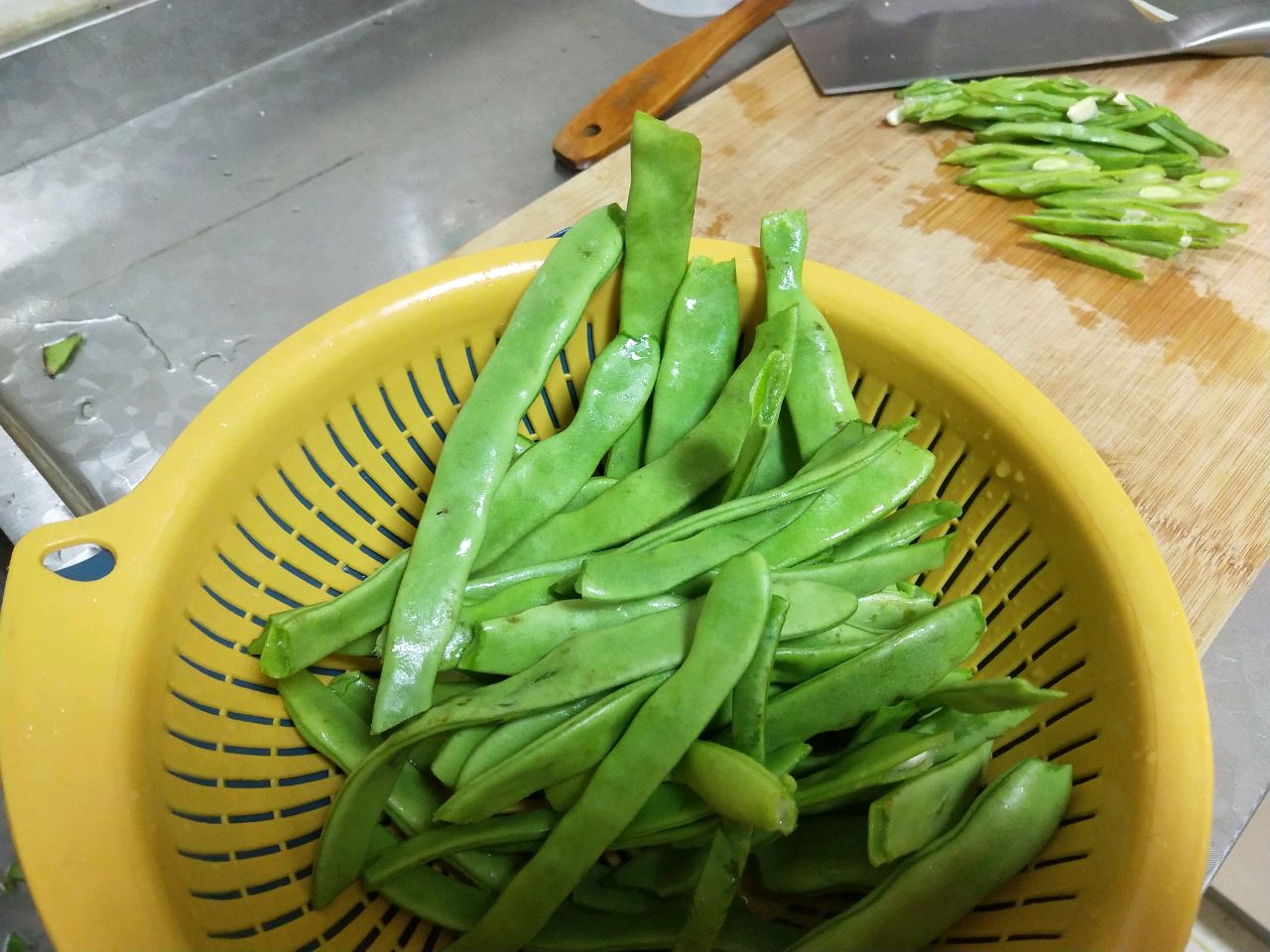 清炒扁豆丝