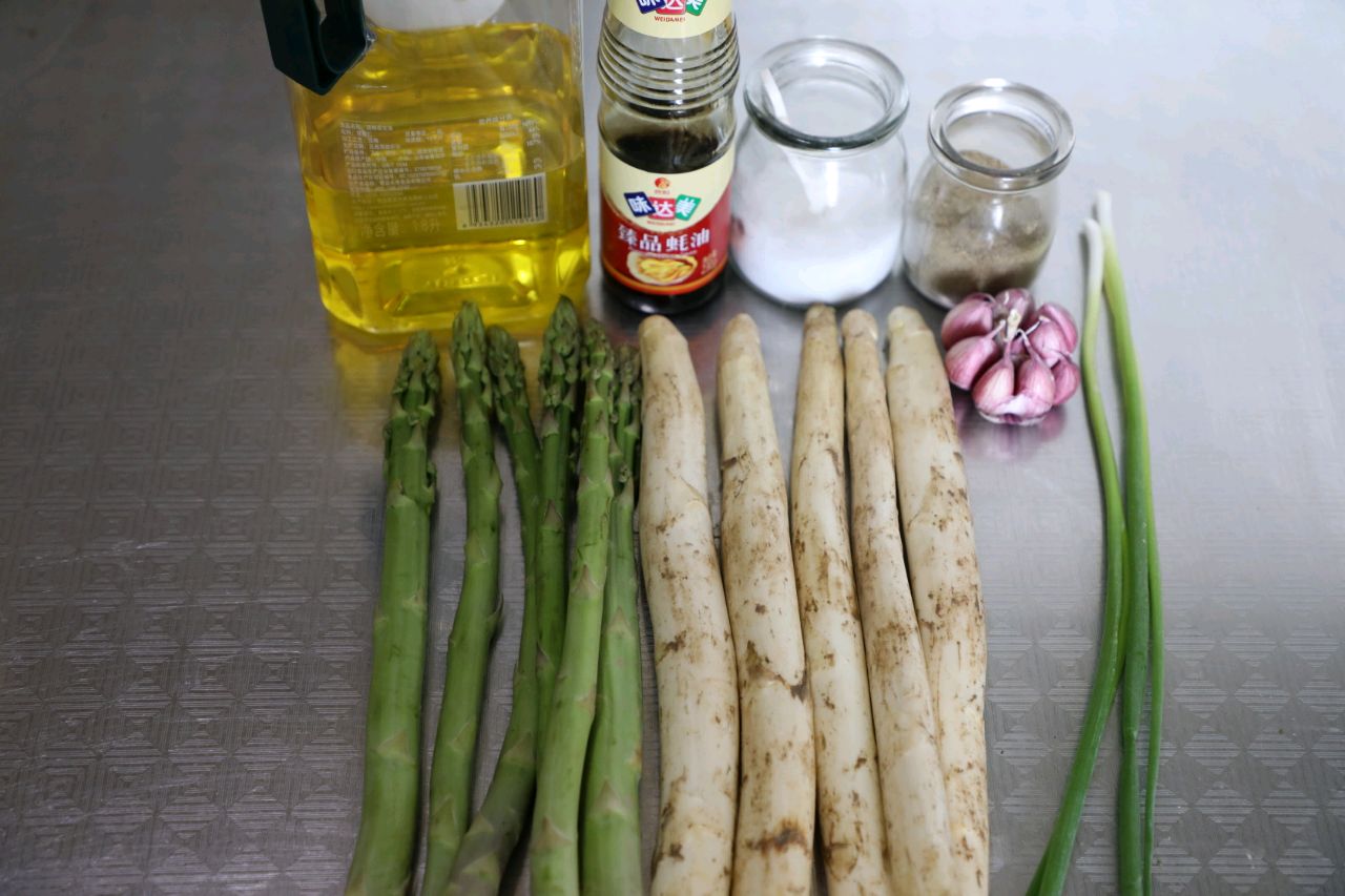 清炒双笋