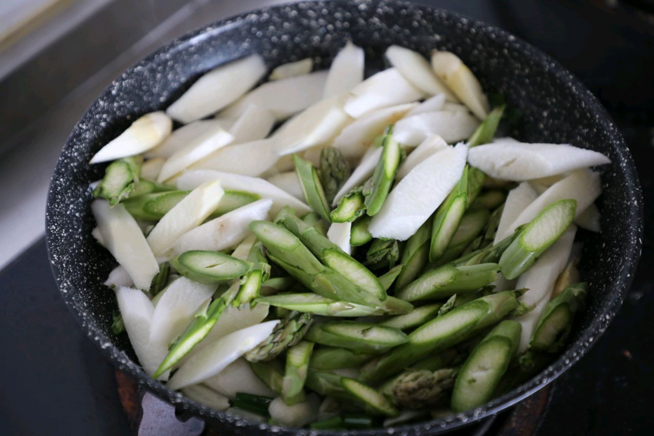 清炒双笋