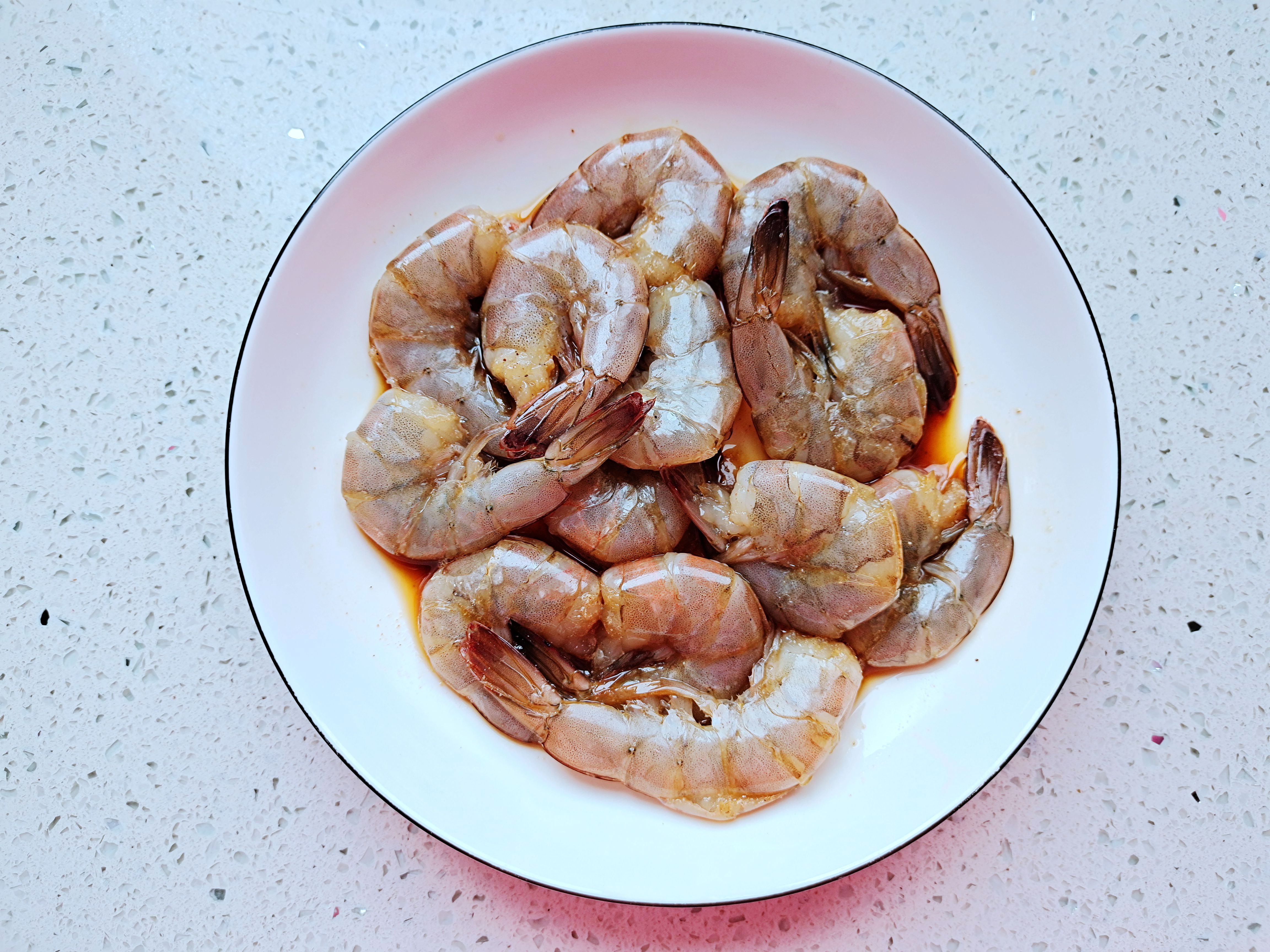 青豆麻辣虾