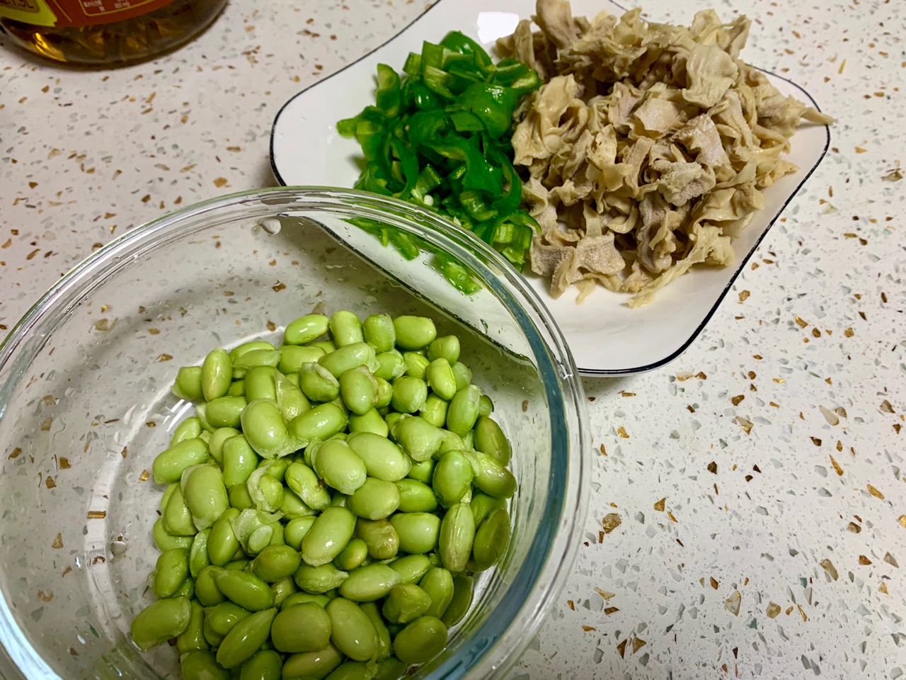 青豆笋干