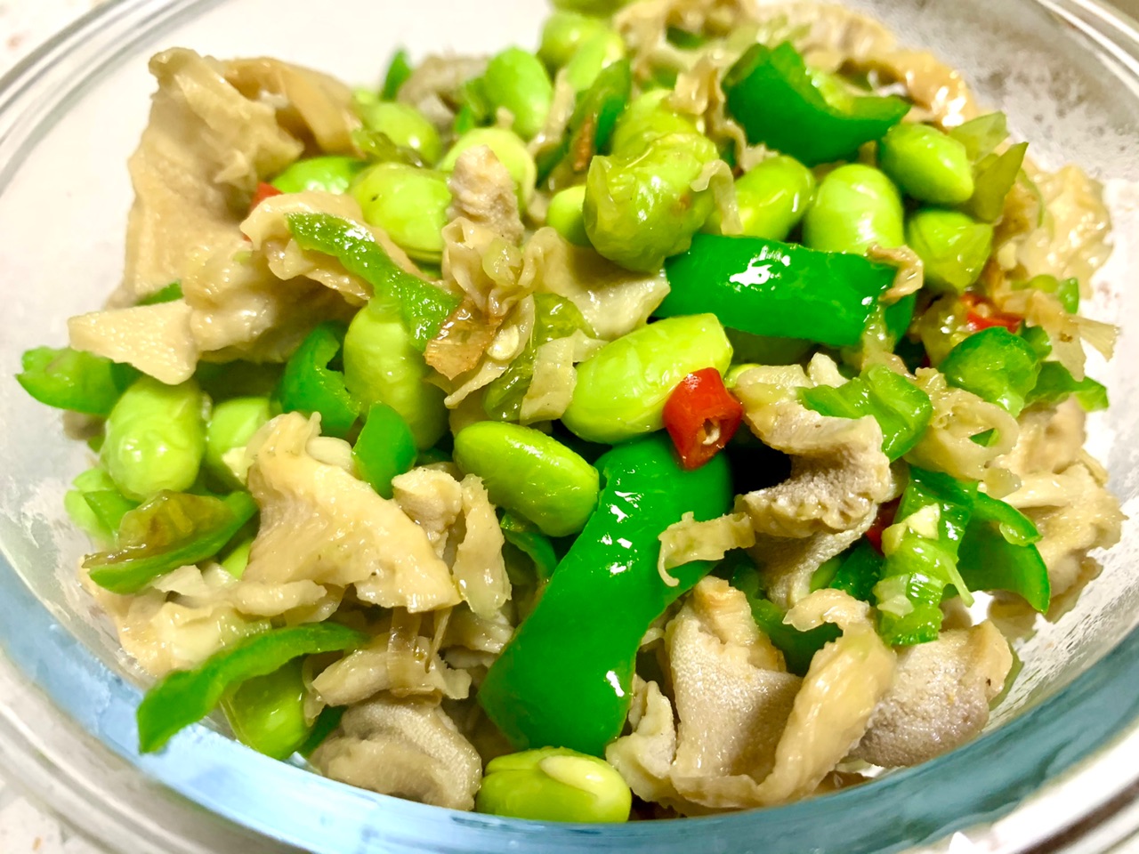 青豆笋干