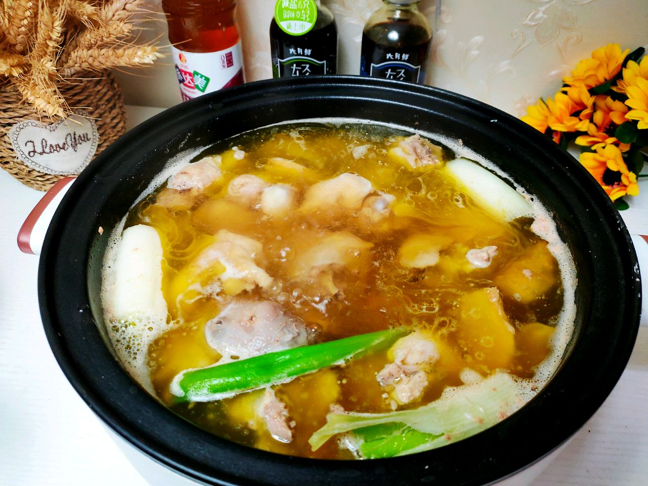 清炖老母鸡