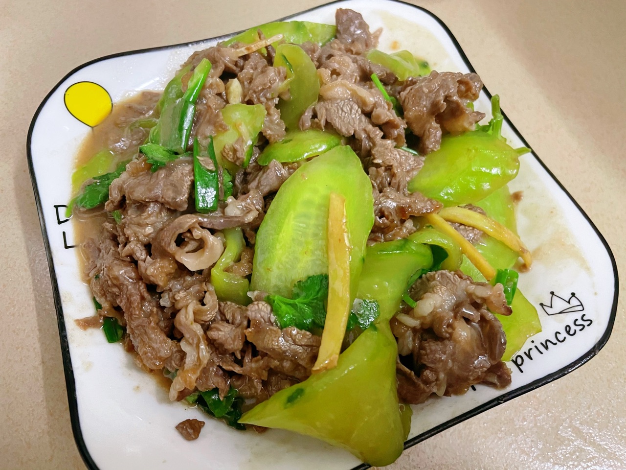 青瓜炒牛肉