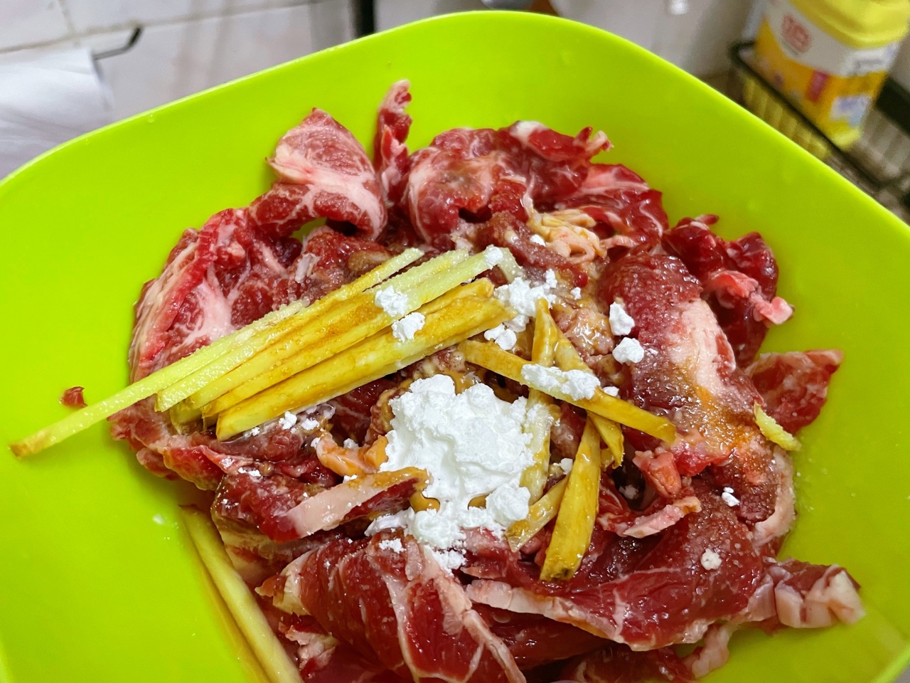 青瓜炒牛肉