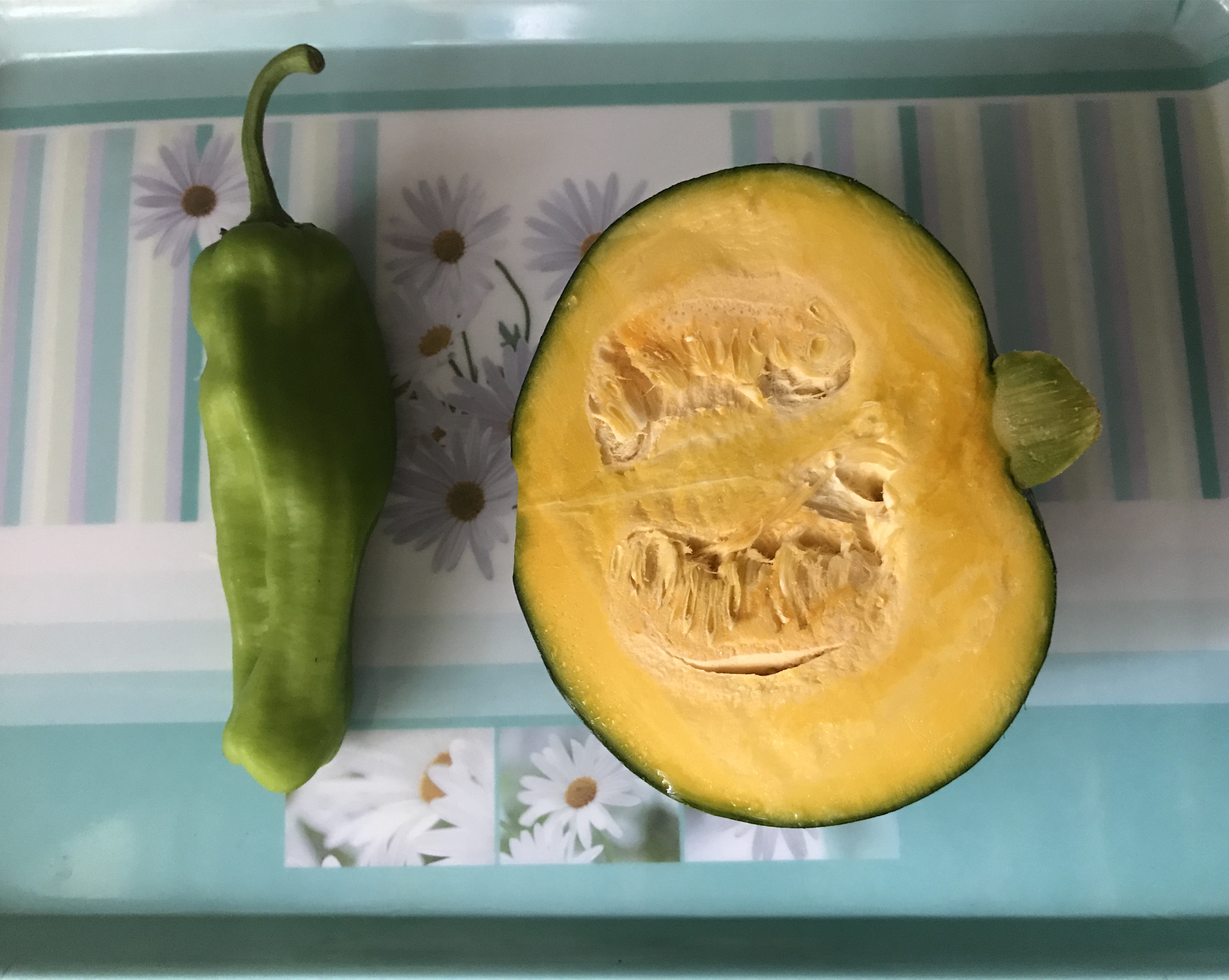 青椒炒贝贝南瓜