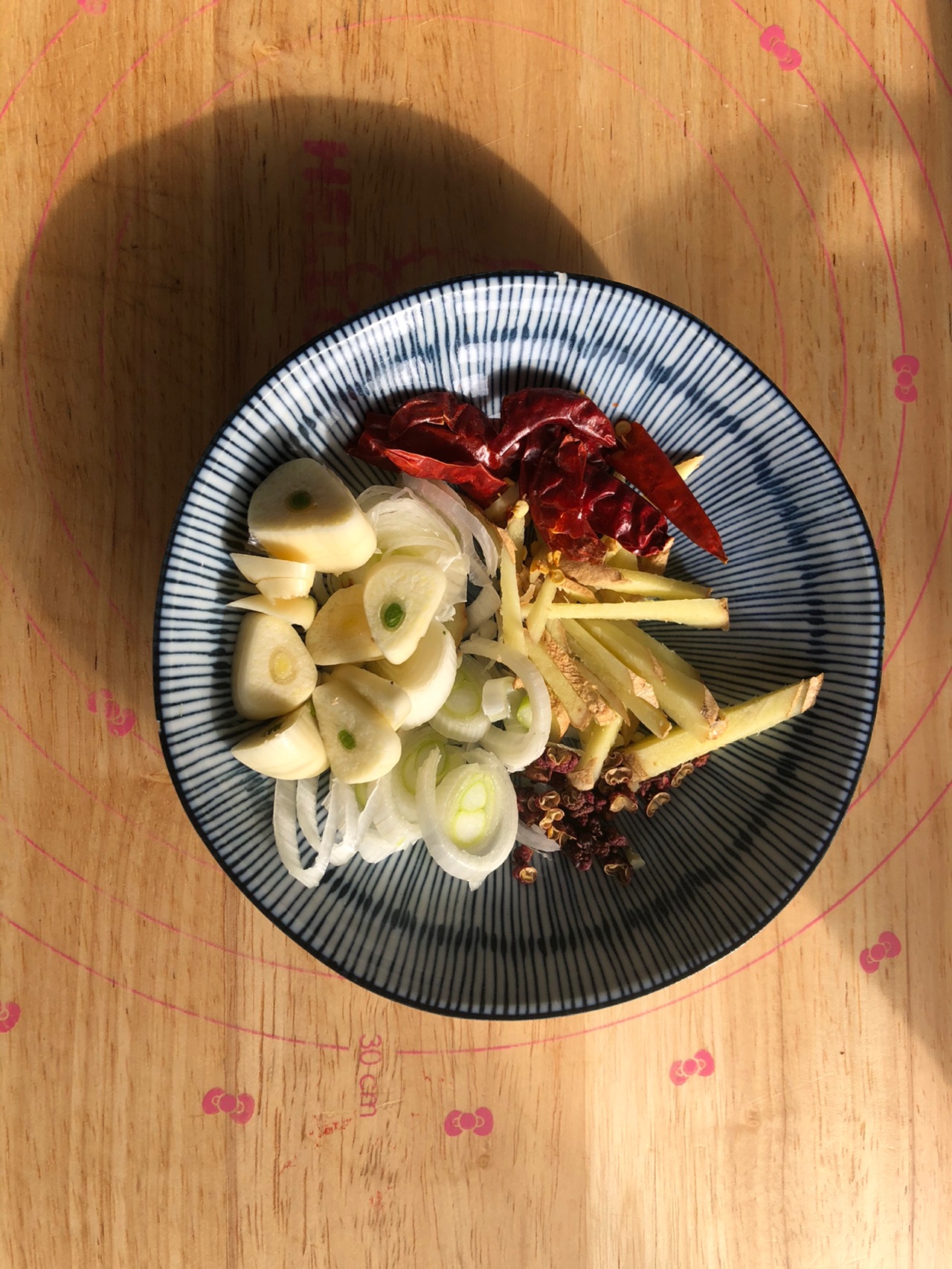 青椒炒菜花