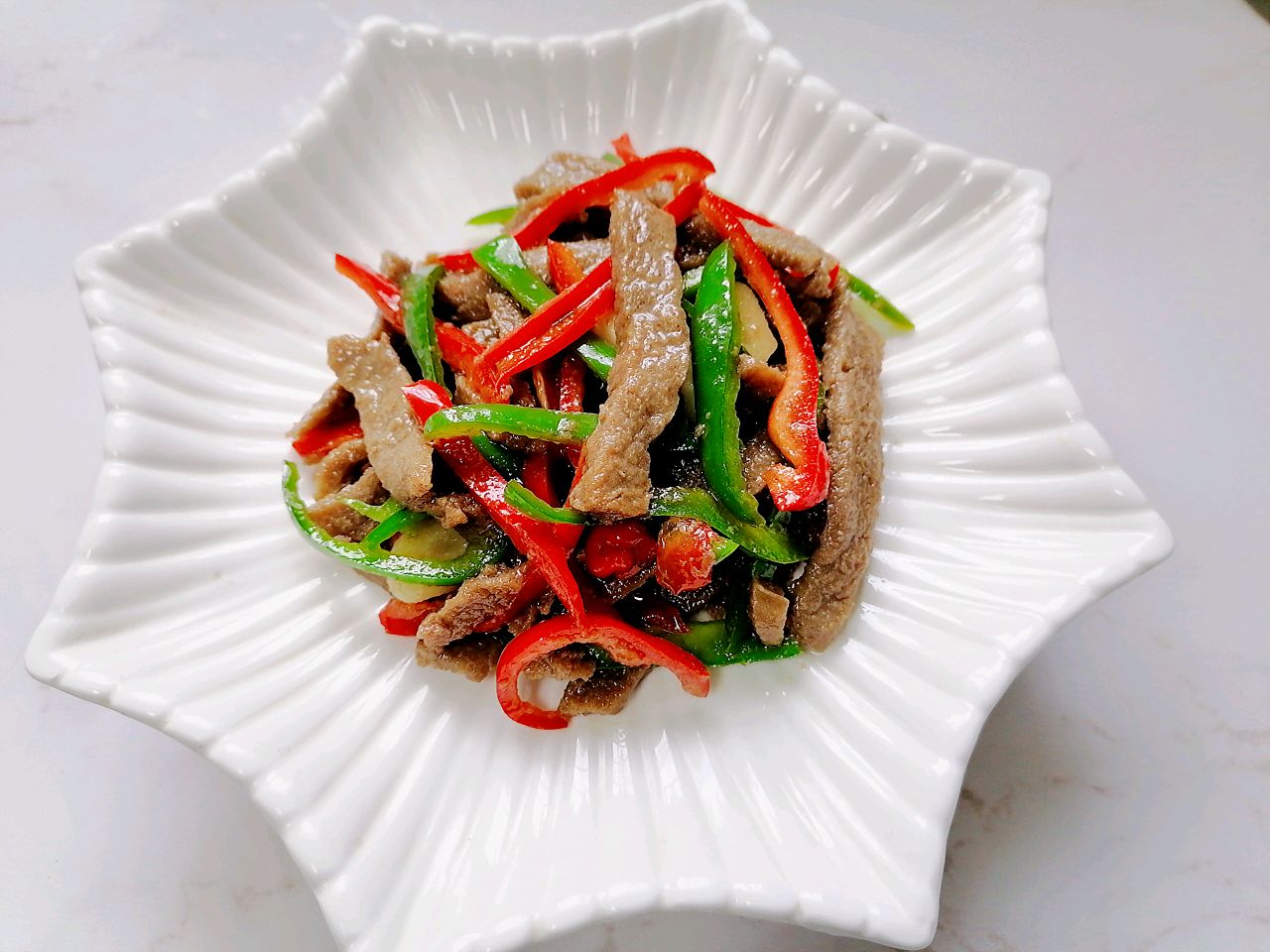 青椒炒牛肉