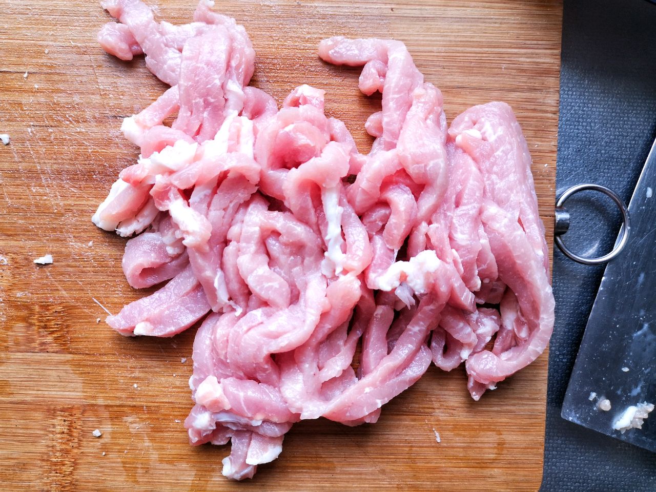 青椒炒肉丝