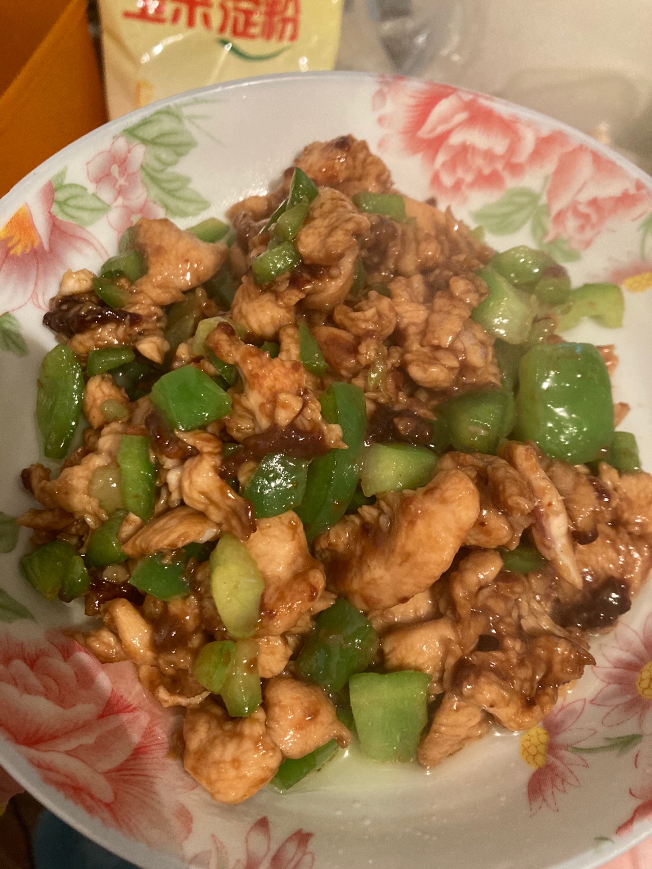 青椒鸡丝饼（手抓饼版）