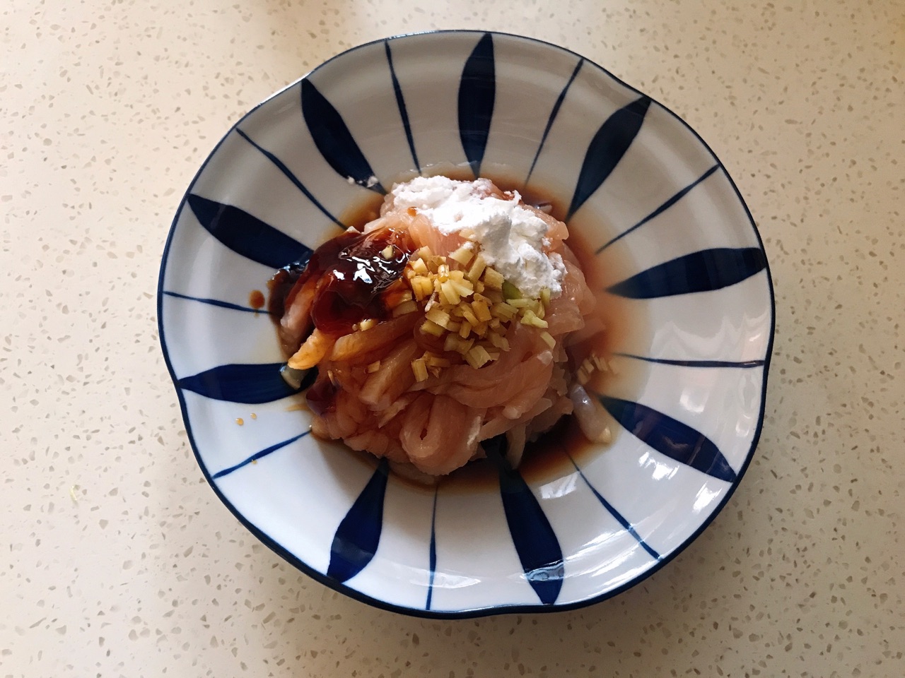青椒鸡丝面