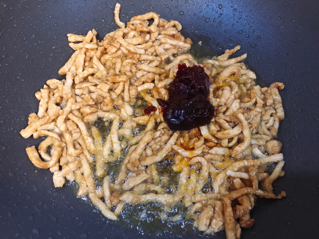 青椒鸡丝面