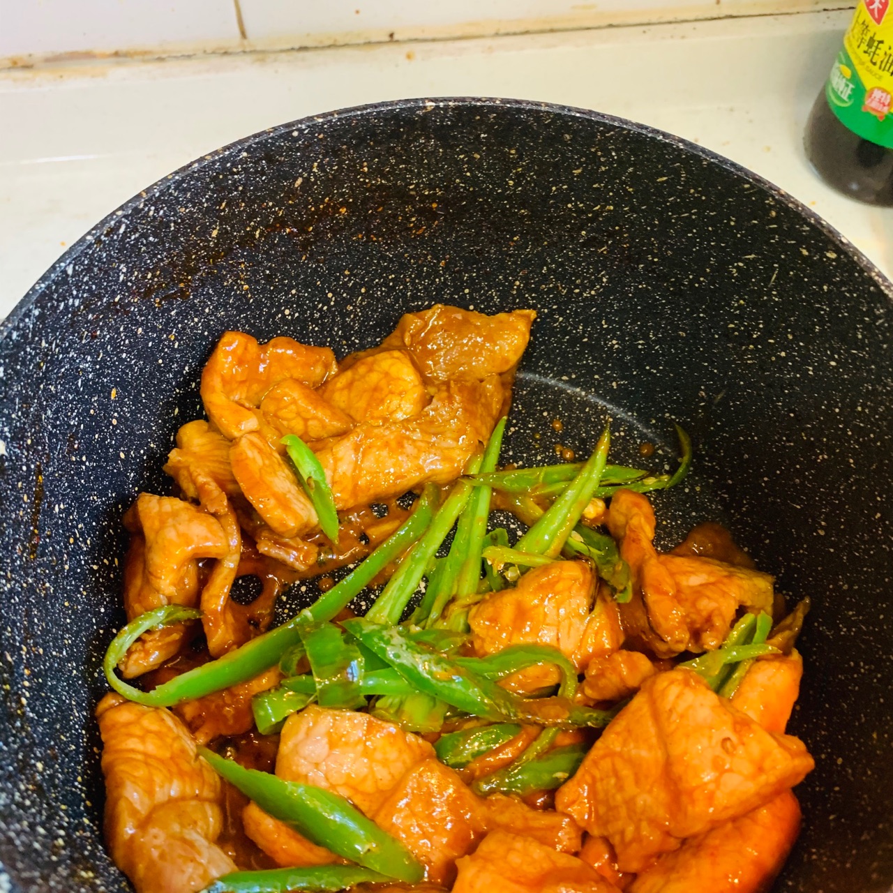 青椒肉片