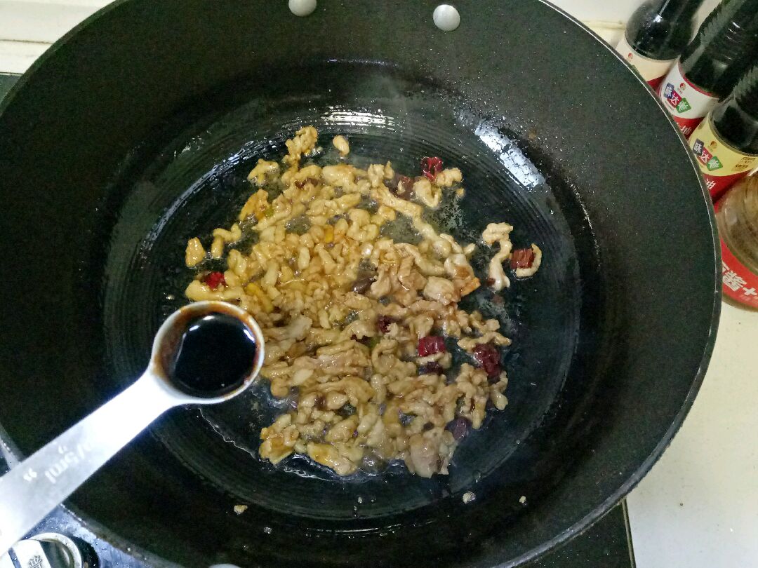 青椒肉丝面
