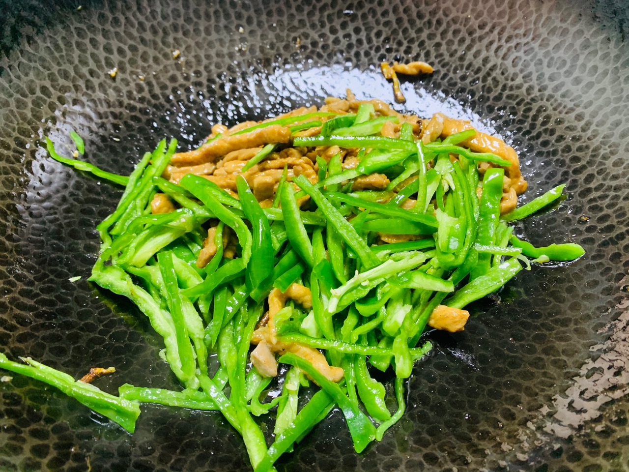 青椒肉丝之家常做法