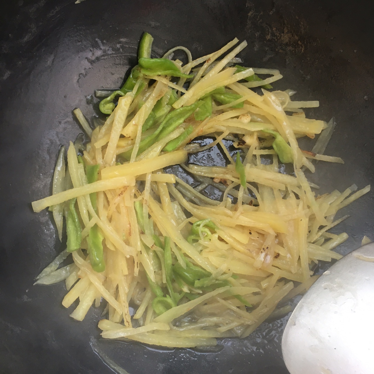 青椒土豆丝