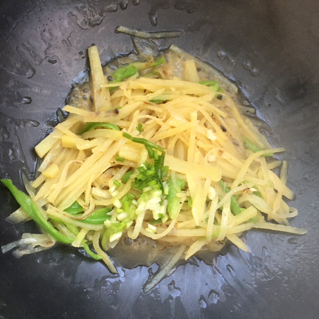 青椒土豆丝