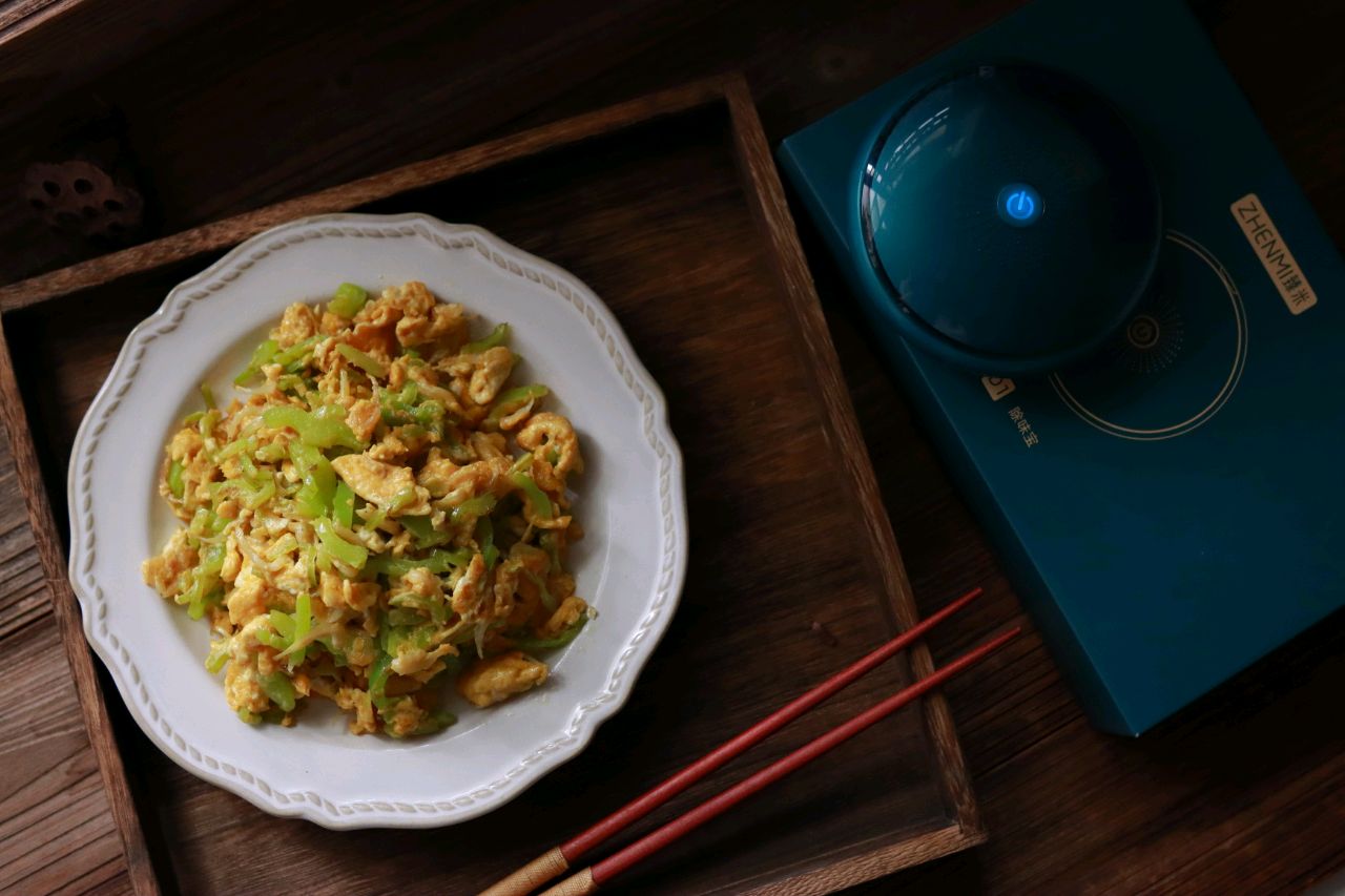 青椒银鱼炒蛋，美味又营养