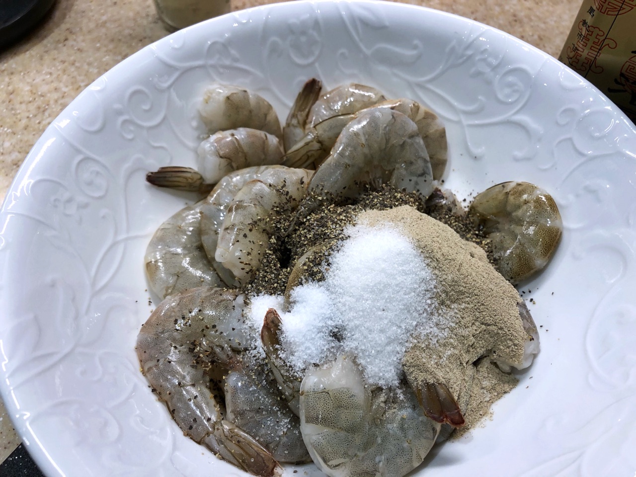 青柠胡椒虾