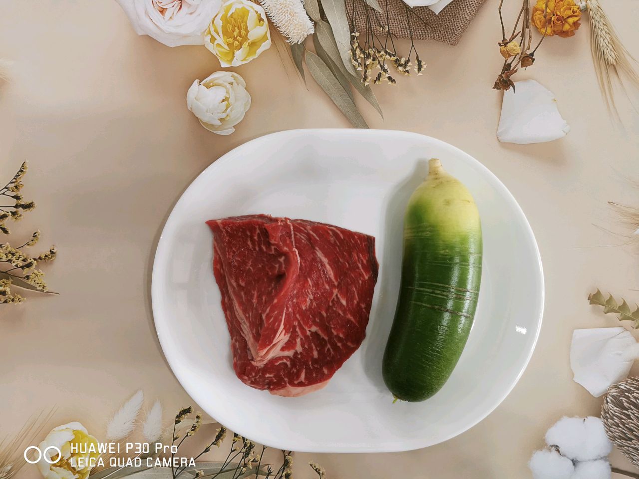 清清爽爽的青萝卜炖牛肉