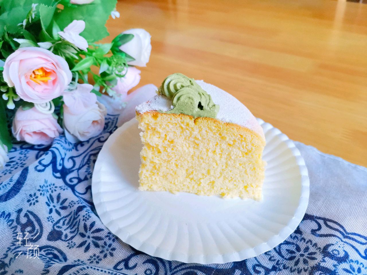 轻乳酪蛋糕（抹茶奶油）