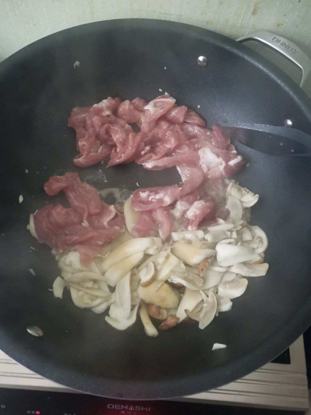 轻食之红头菇炒瘦肉