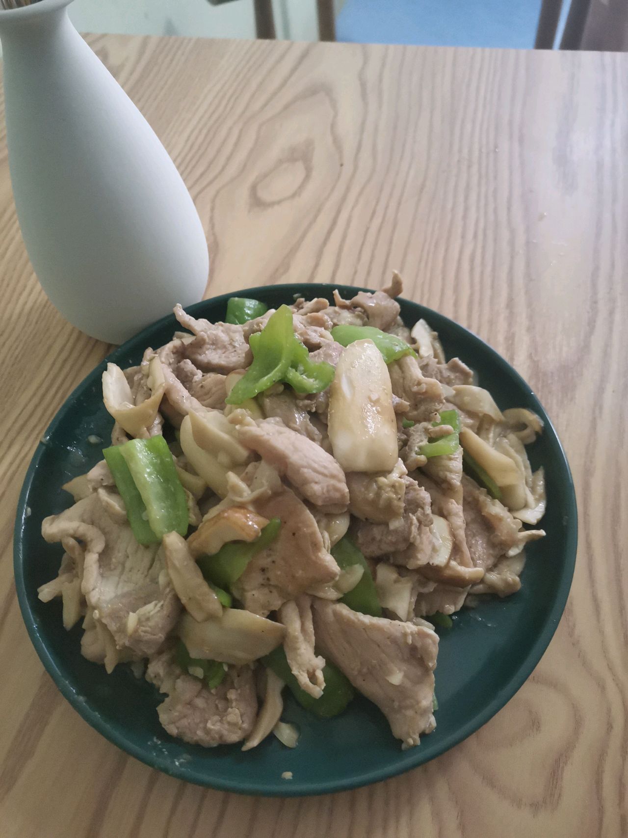 轻食之红头菇炒瘦肉
