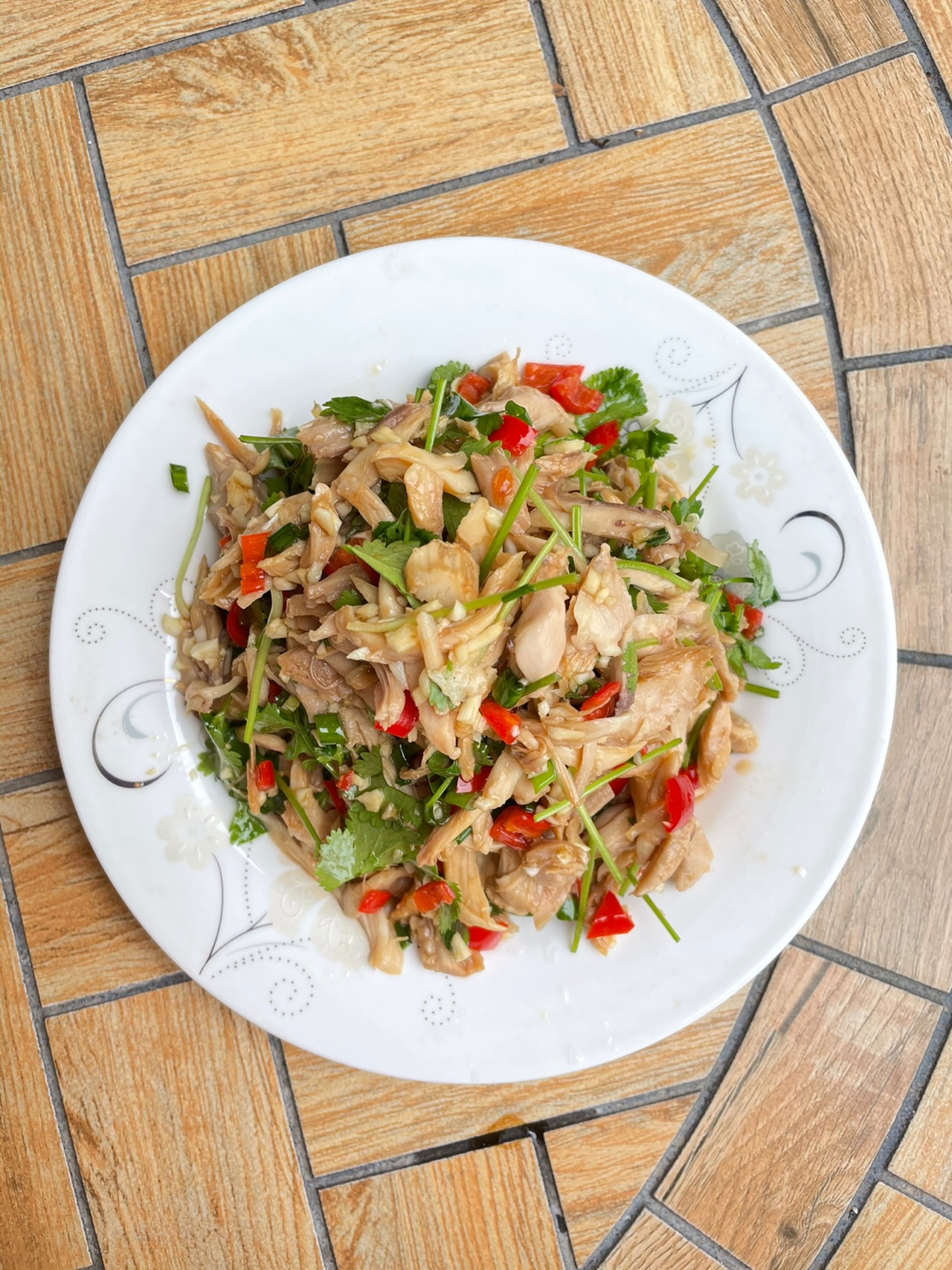 清爽手撕凉拌鸡肉丝