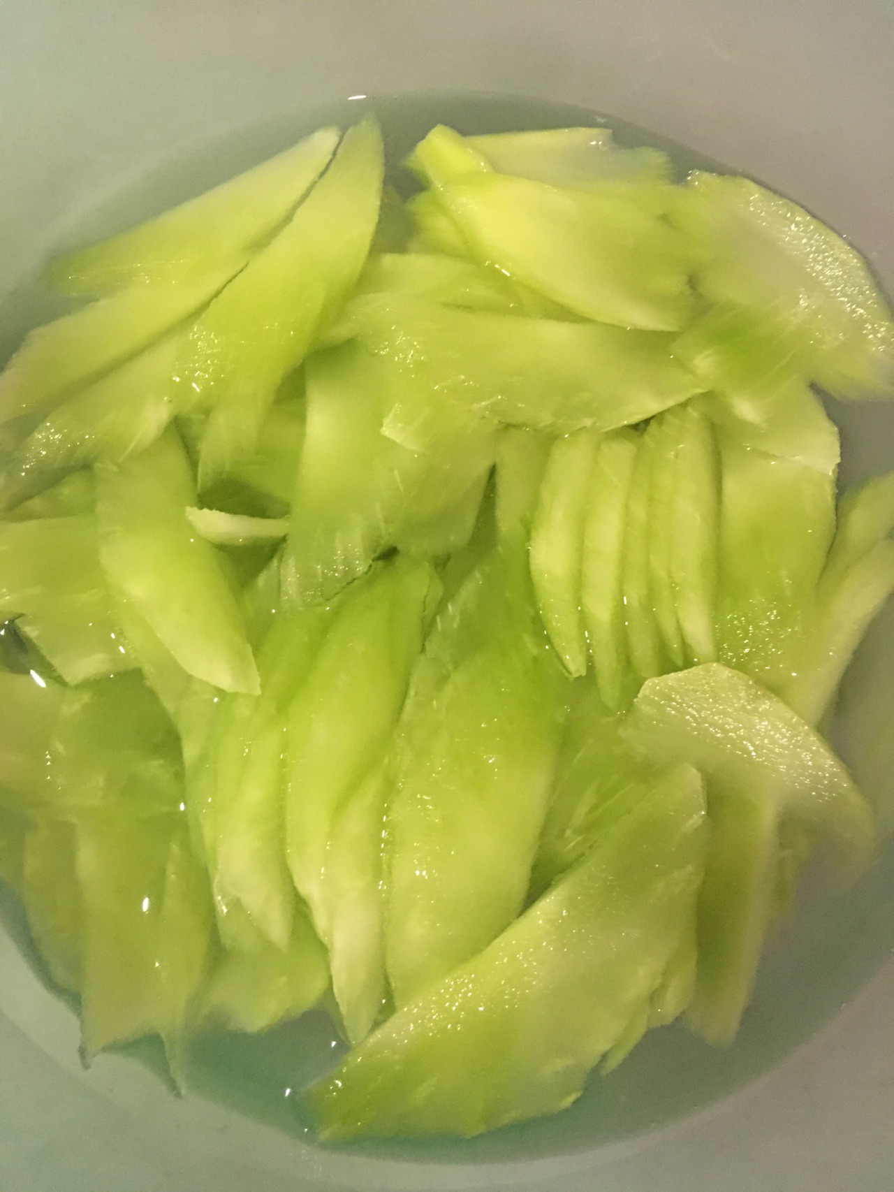 青笋炒肉片