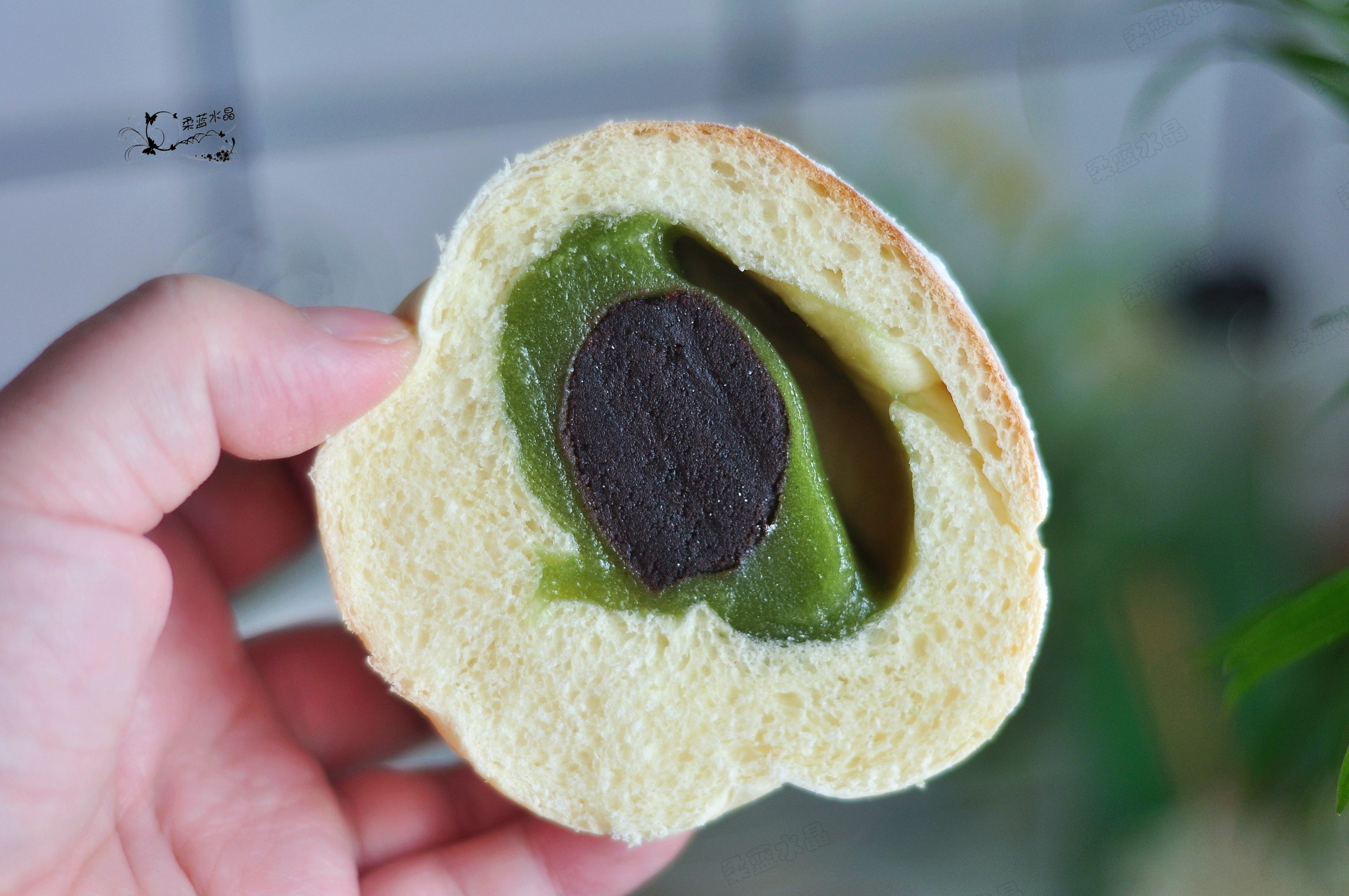 青团夹心面包