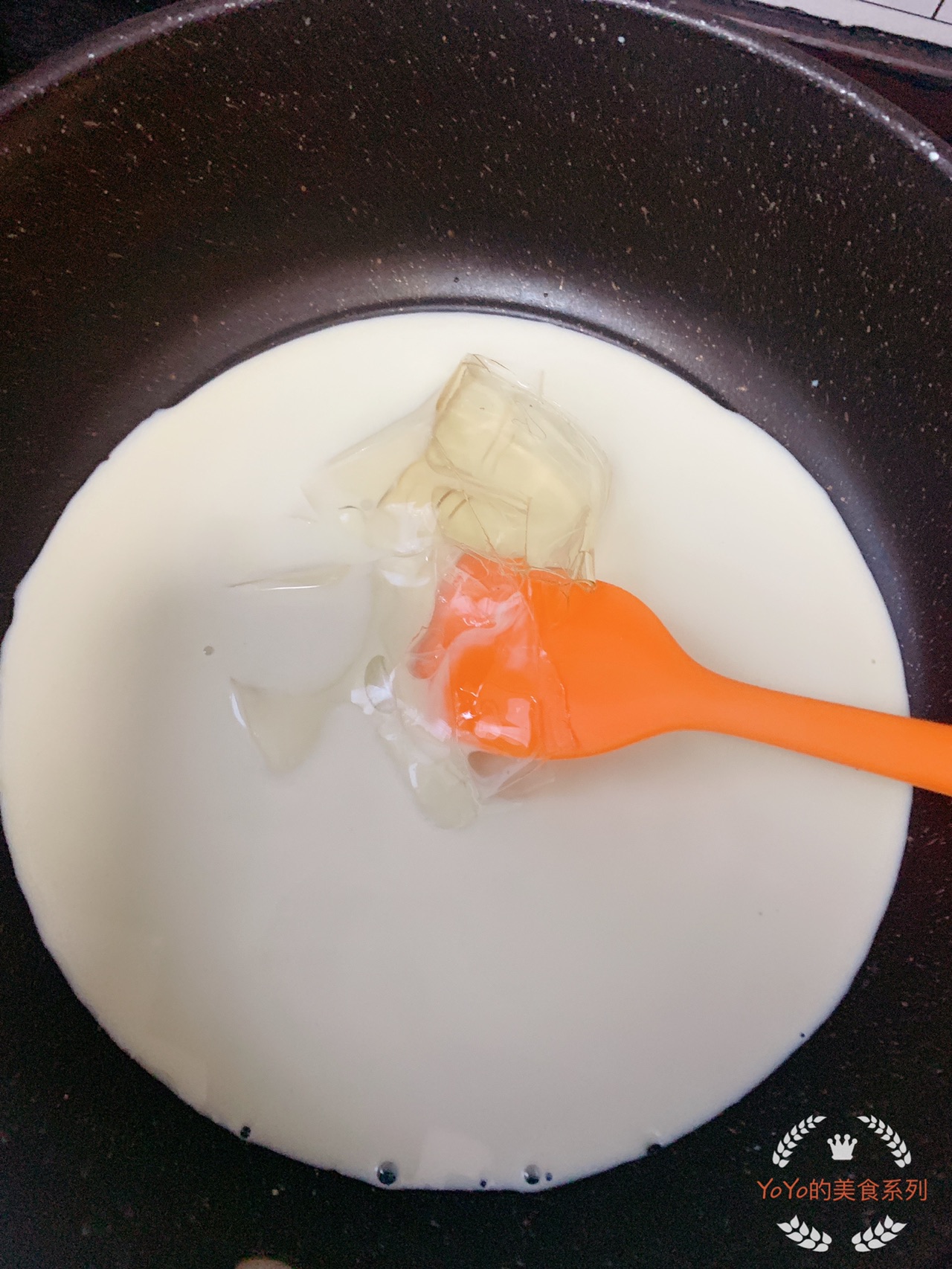 清新抹茶冻