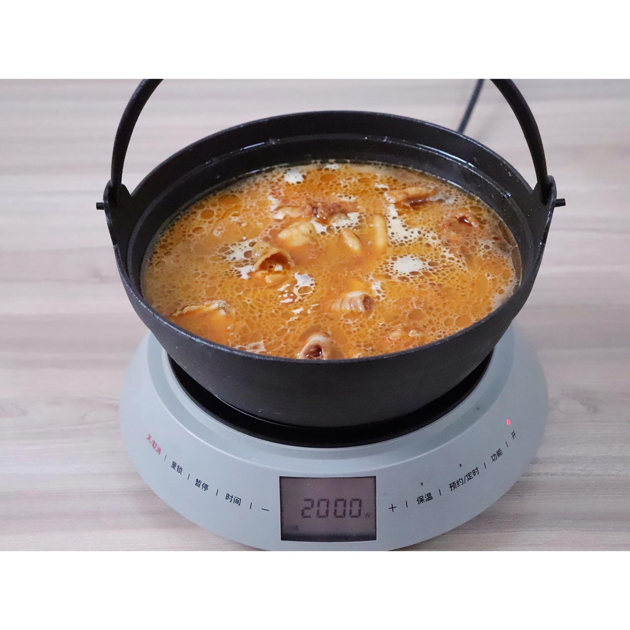 清油老母鸡猪杂火锅
