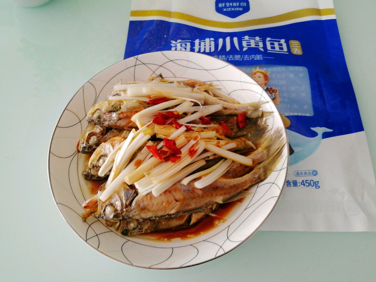 清蒸豉油小黄鱼