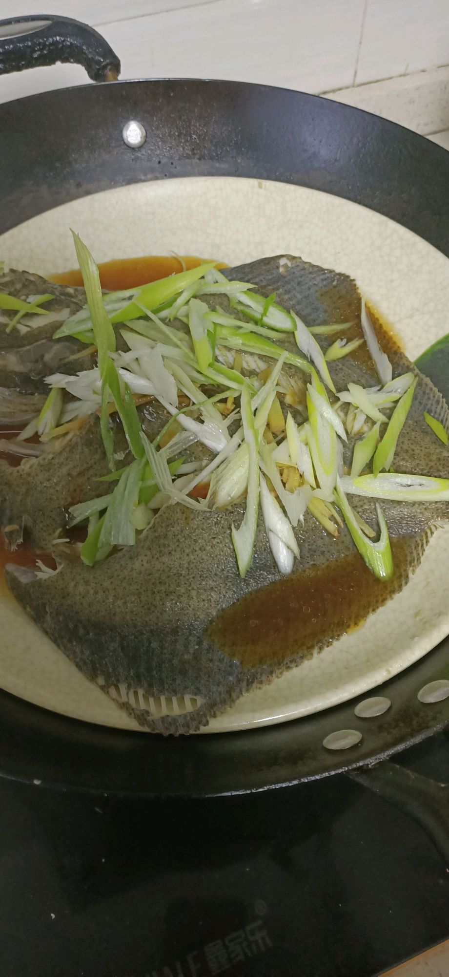 清蒸多宝鱼