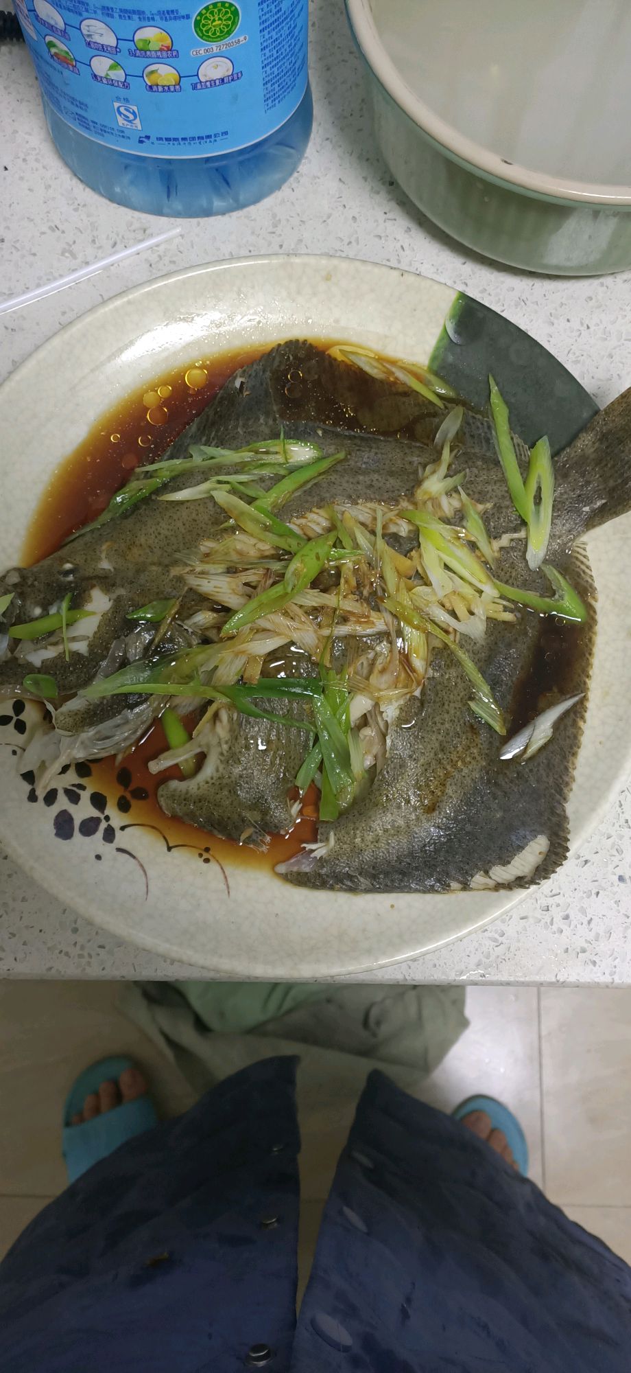清蒸多宝鱼