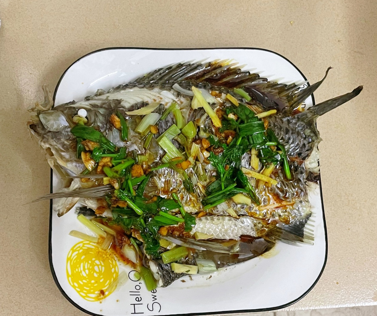清蒸罗非鱼