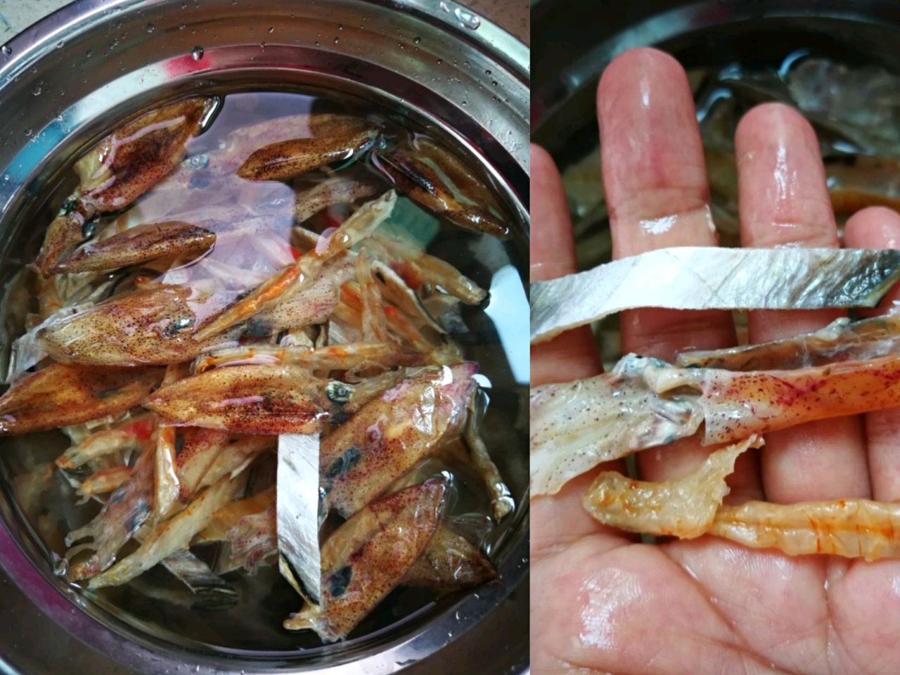 清蒸鳗鱼墨鱼虾干
