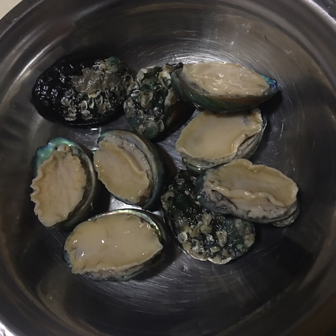 清蒸蒜蓉小鲍鱼