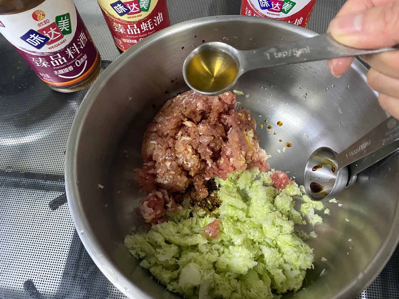 清蒸土豆饺子