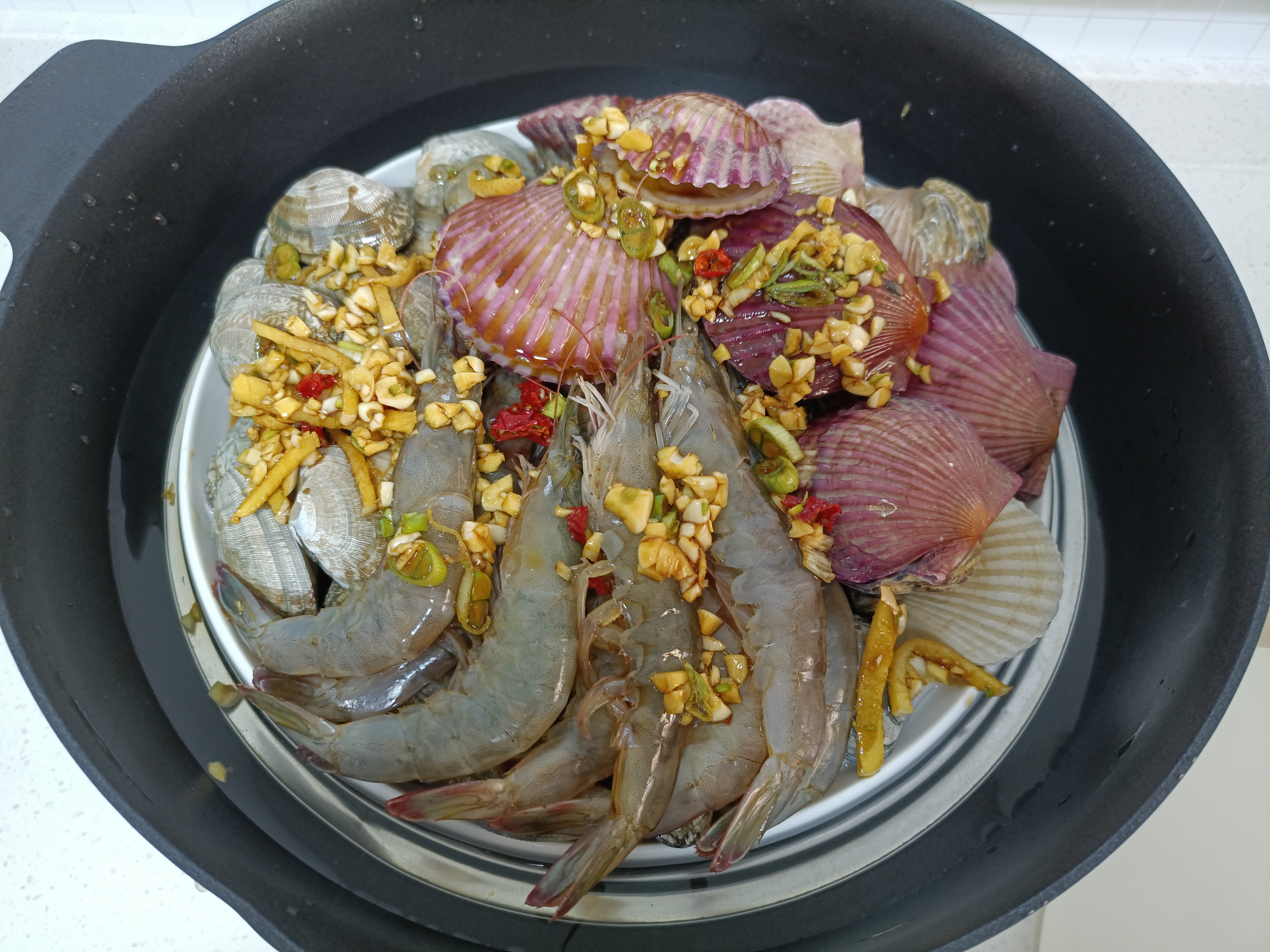 清蒸小海鲜