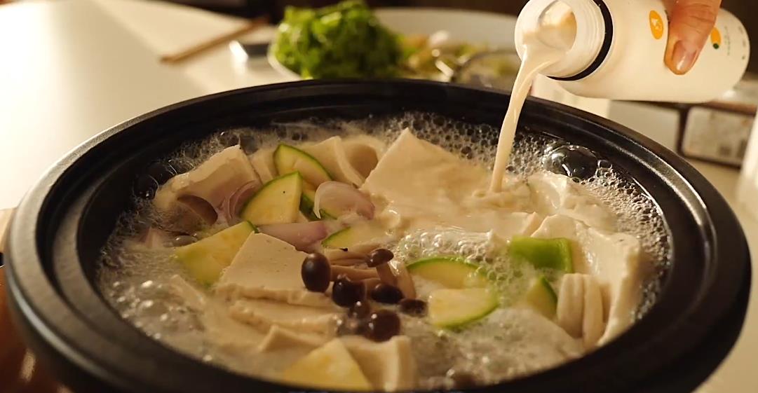 秋日暖食丨千页豆腐豆乳暖锅