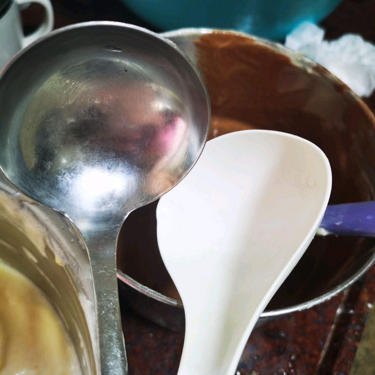 秋日下午茶甜品：斑马戚风蛋糕