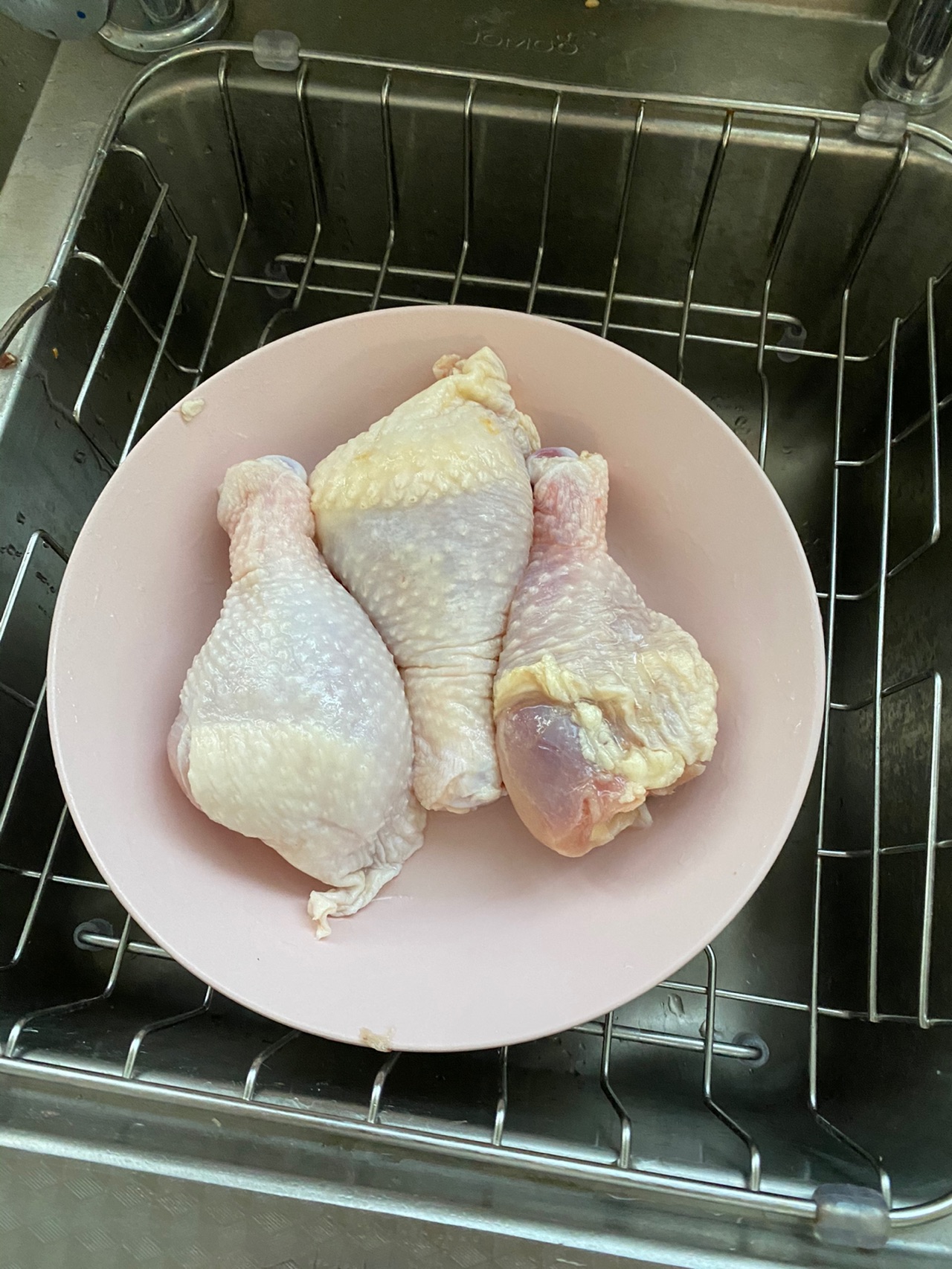 去皮烤鸡腿