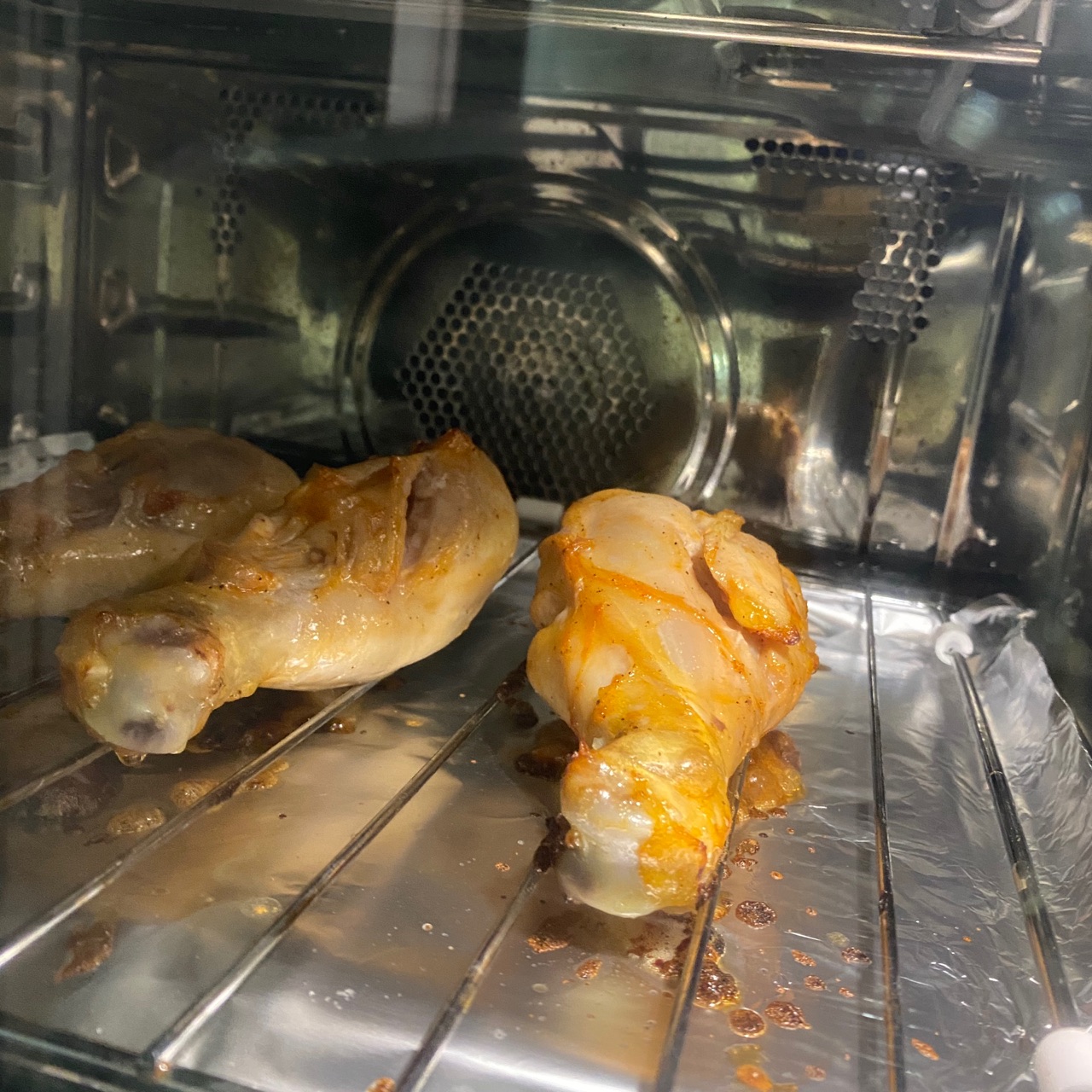去皮烤鸡腿