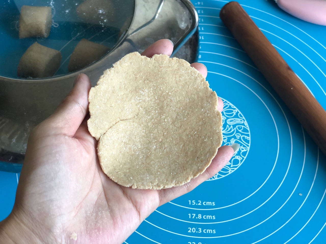 全麦豆沙包