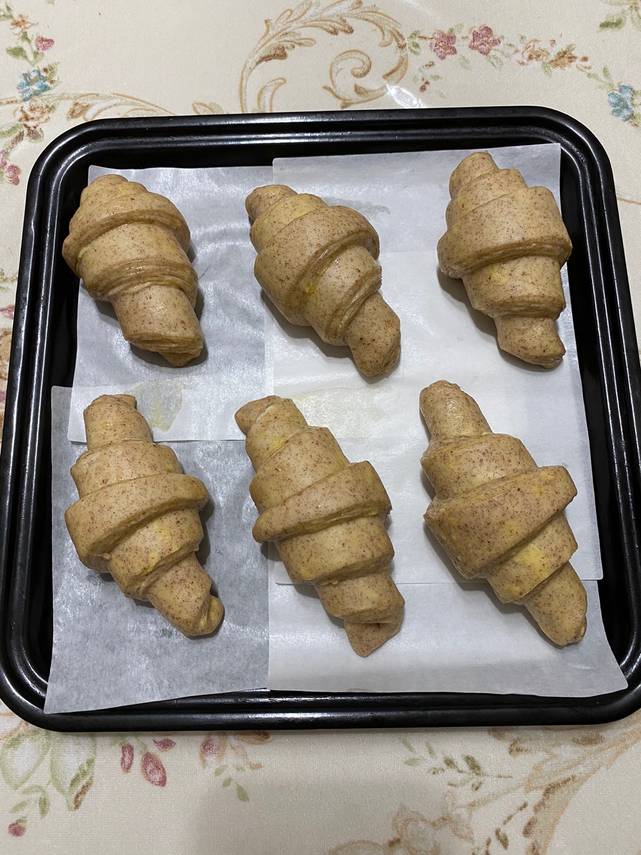 全麦可颂面包