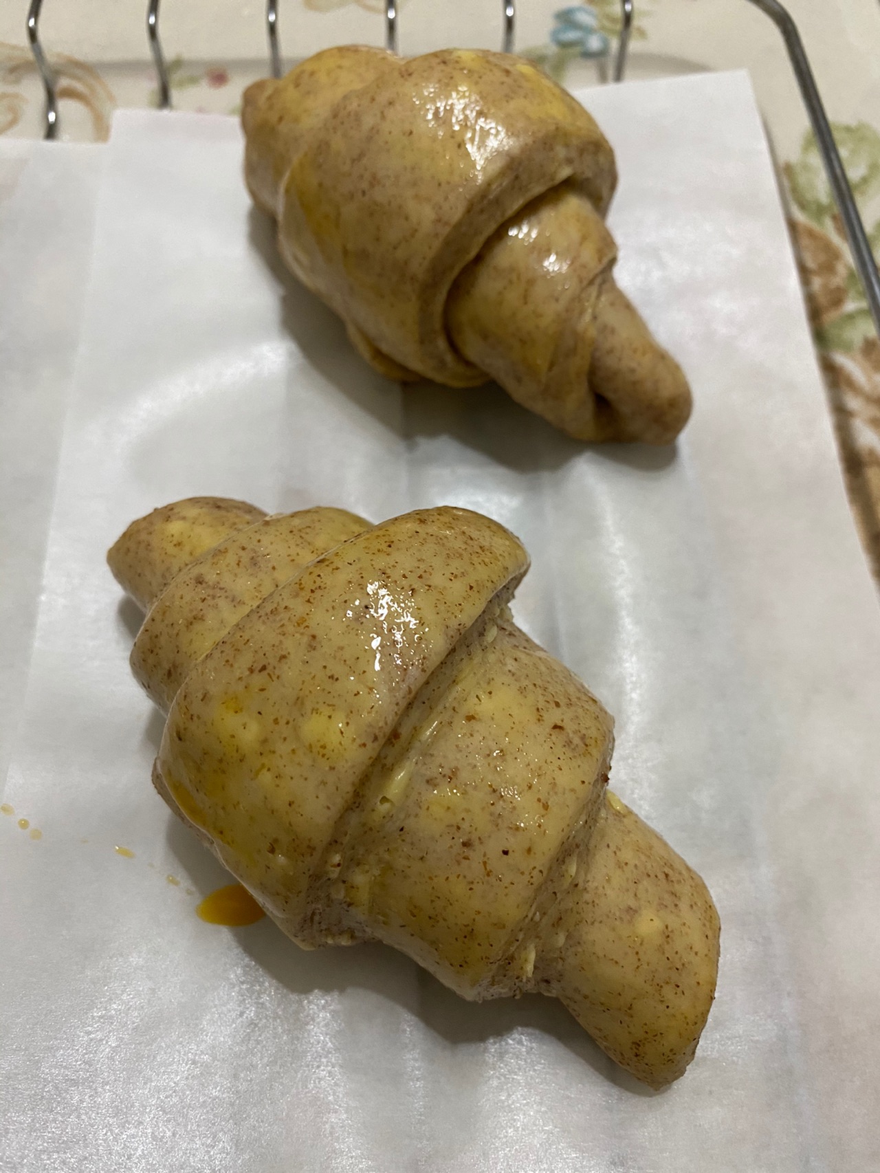 全麦可颂面包