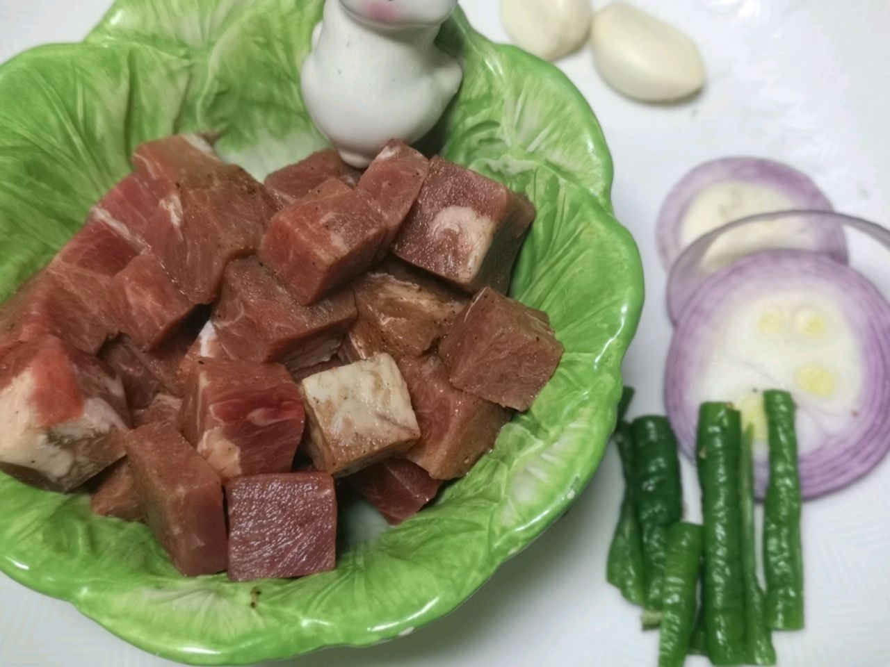 热辣牛肉粒