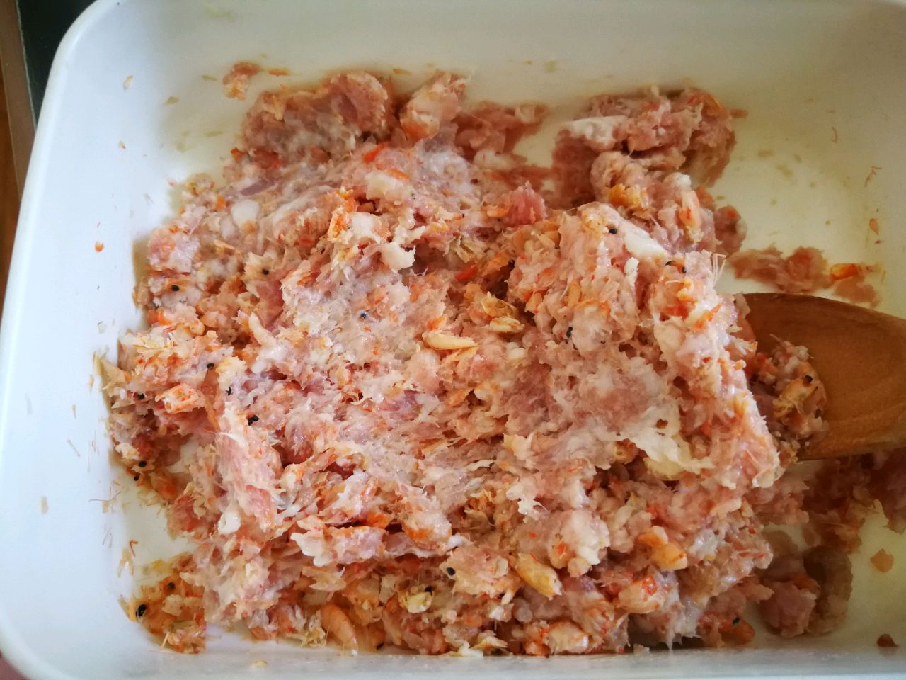 日本豆腐梅干菜肉饼蒸蛋