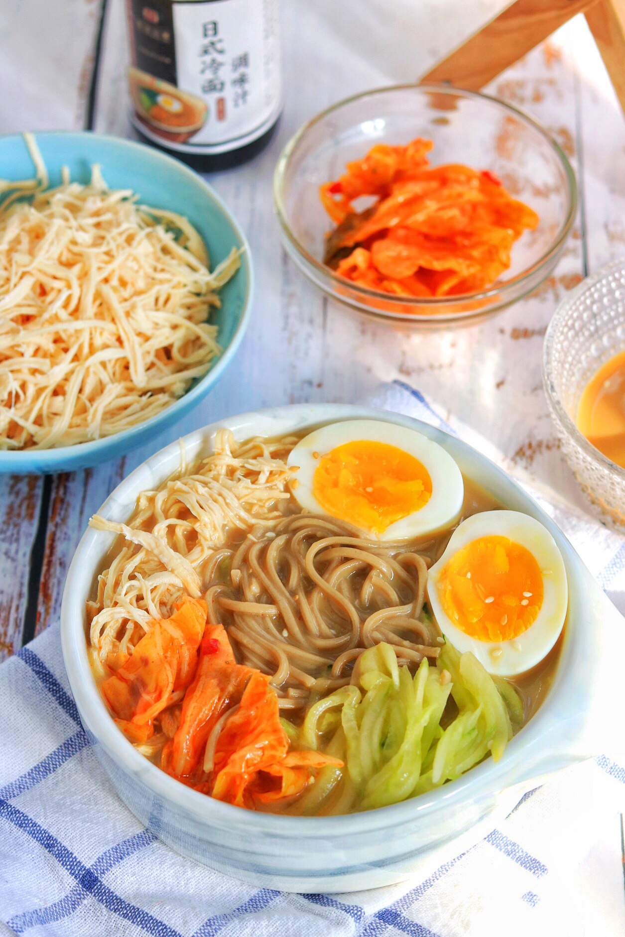 日式豆乳冷面